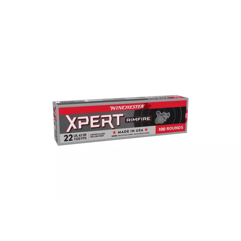 Cartouches Winchester Xpert .22 LR 42 gr