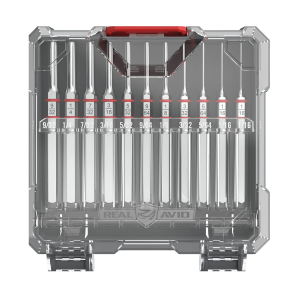 REAL AVID - SET DE CHASSE-GOUPILLES STANDARD ACIER
