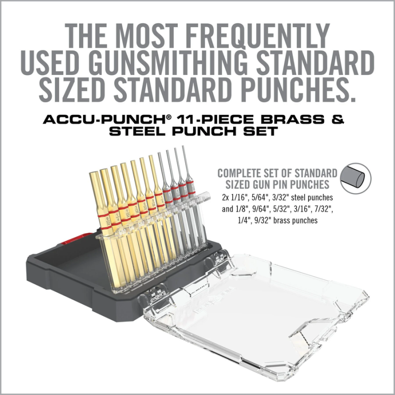 REAL AVID - SET DE CHASSE-GOUPILLES STANDARD LAITON-ACIER