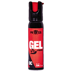 PRAGA - Bombe de gel incapacitants Red Pepper défense - 25Ml