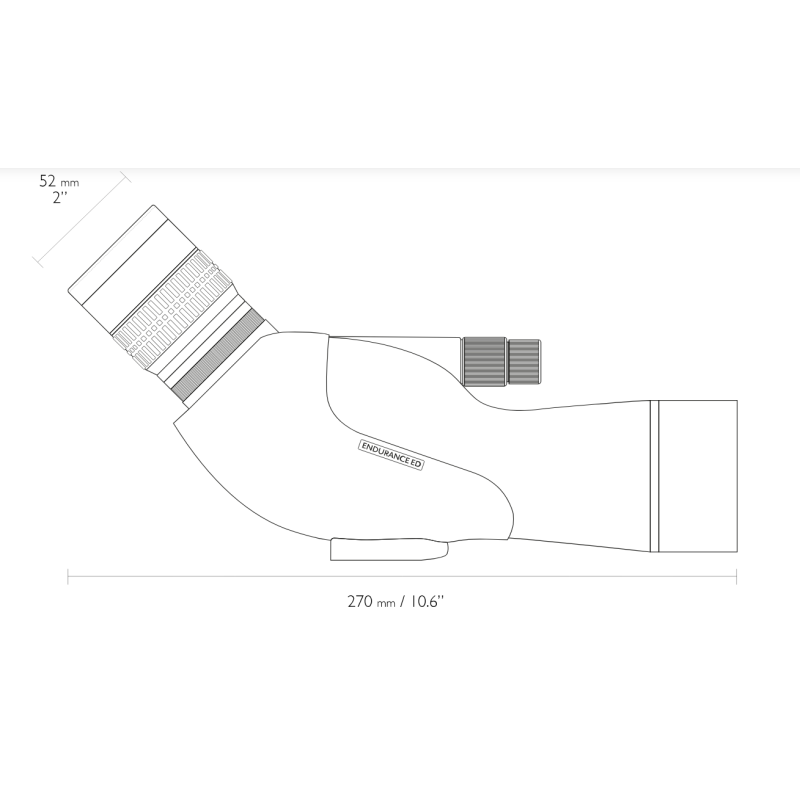 Longue vue Endurance ED 13-39x50 compacte