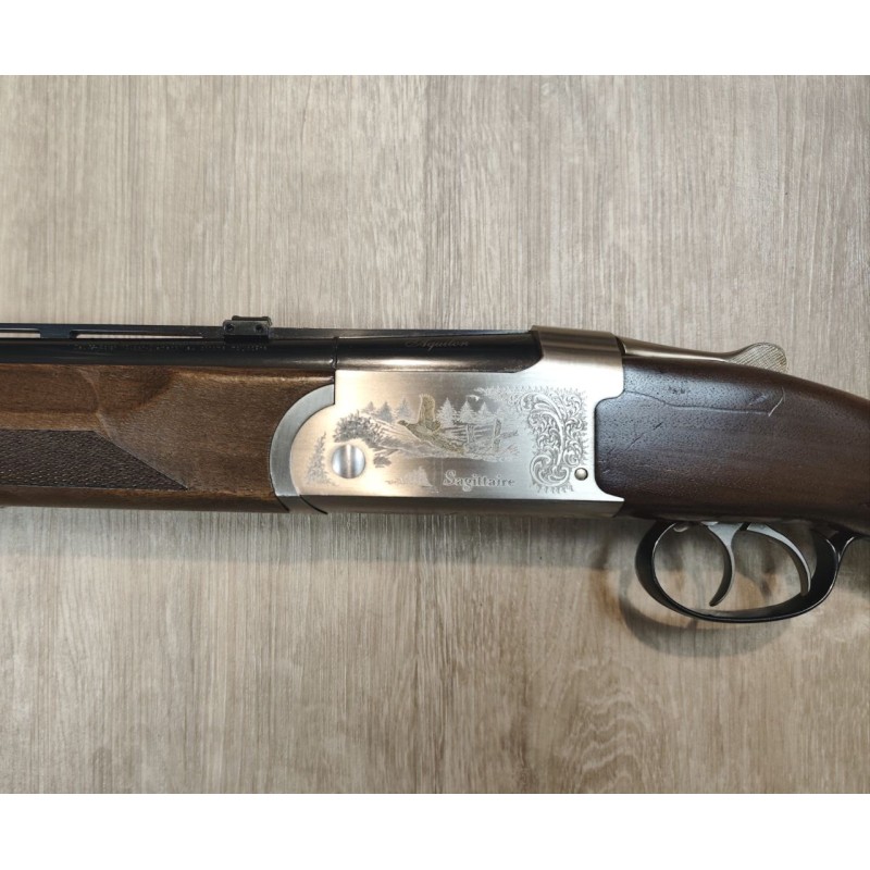 Fusil superposé VERNEY-CARRON Sagittaire Aquilon 12/76 71cm occasion
