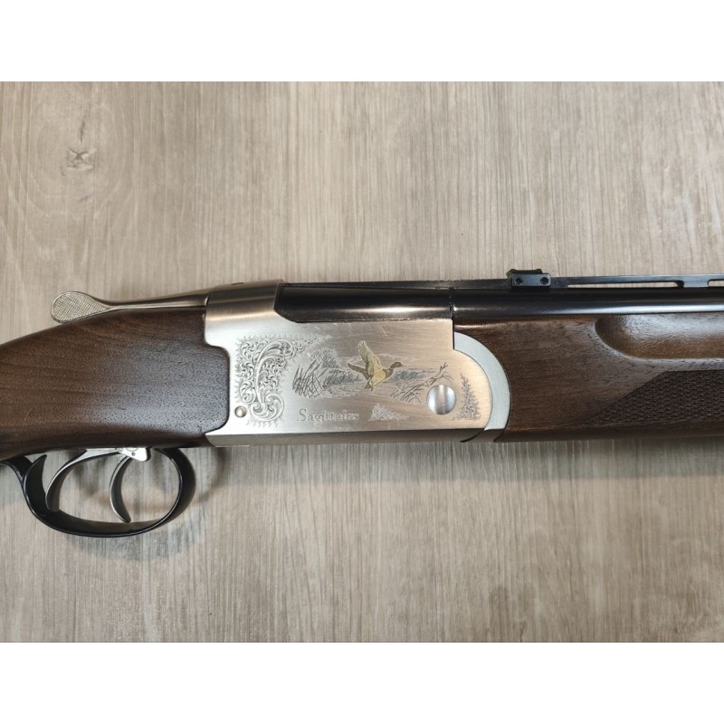 Fusil superposé VERNEY-CARRON Sagittaire Aquilon 12/76 71cm occasion
