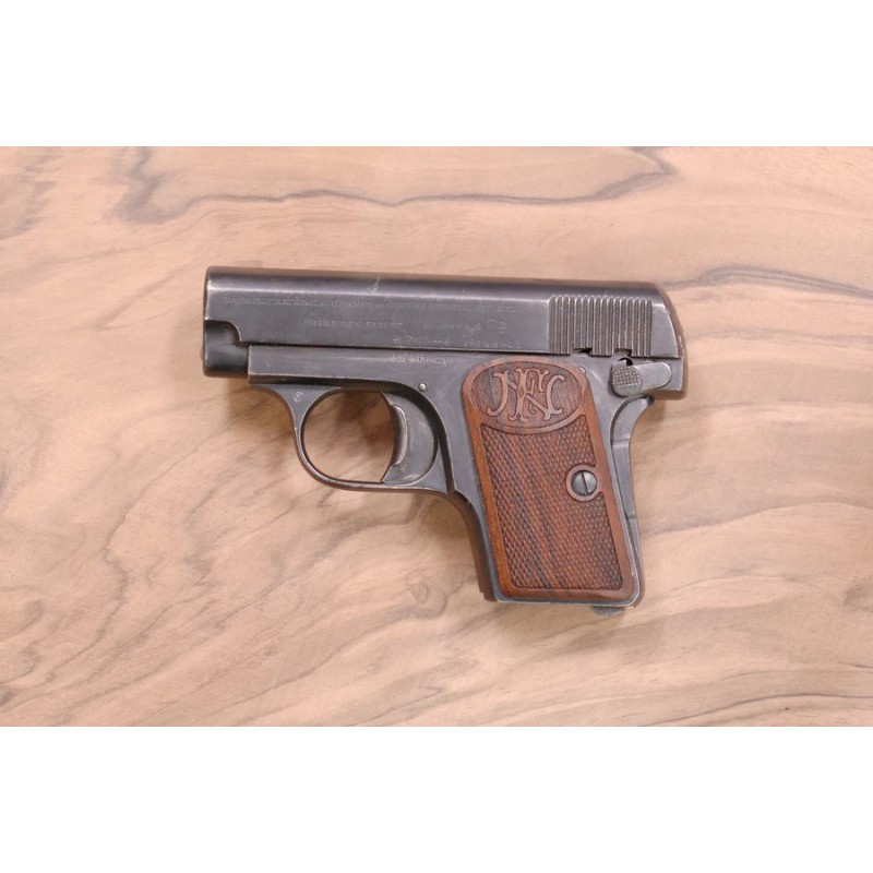PLAQUETTES BOIS BROWNING FN 1906 - GRIPS (damier + logo)