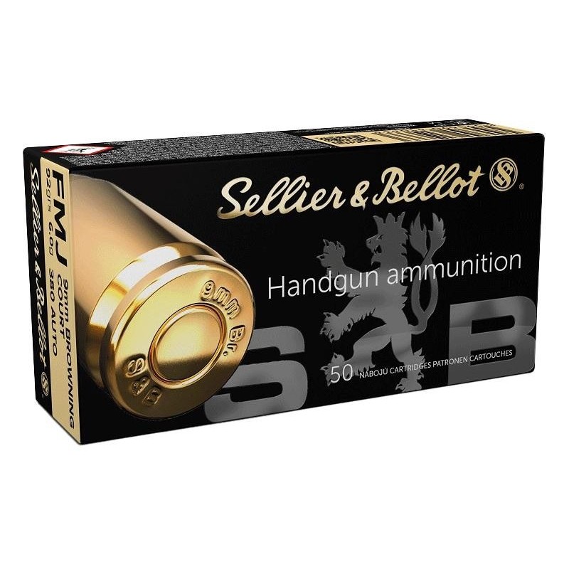 Cartouches 9 Browning Court 380 Auto FMJ