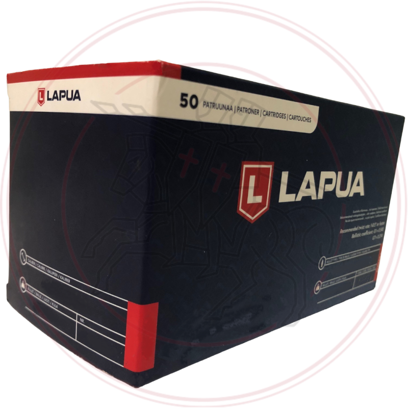 Cartouches LAPUA OTM SCENAR-L GB432 Cal: 308 Winchester 185Gr (12.00g)