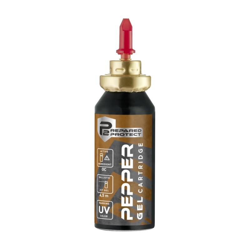 BOMBE DE RECHARGE ML AU GEL POIVRE POUR SYSTEME PGS II/TR 50 - 11 ml