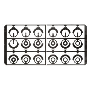 Jeu 18 inserts guidon Pedersoli