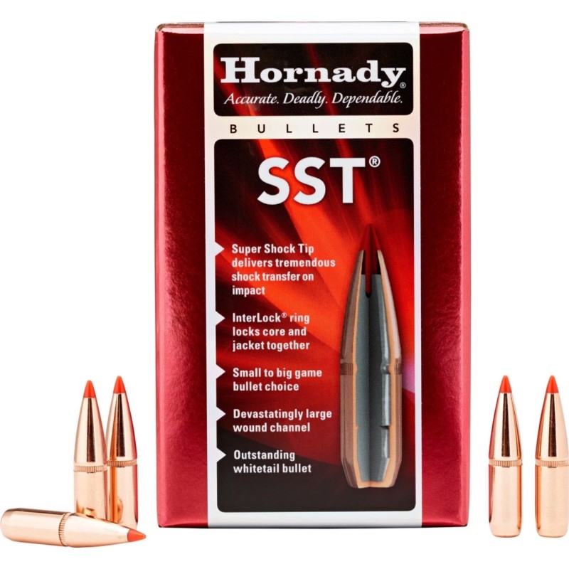 OGIVES HORNADY SST cal: 7mm (.284") - 154 gr - 28302 - Boîte de 100
