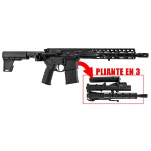 Carabine AR15 pliant en 3 - FoldAR calibre 5.56 canon 12.5' Mo Betta