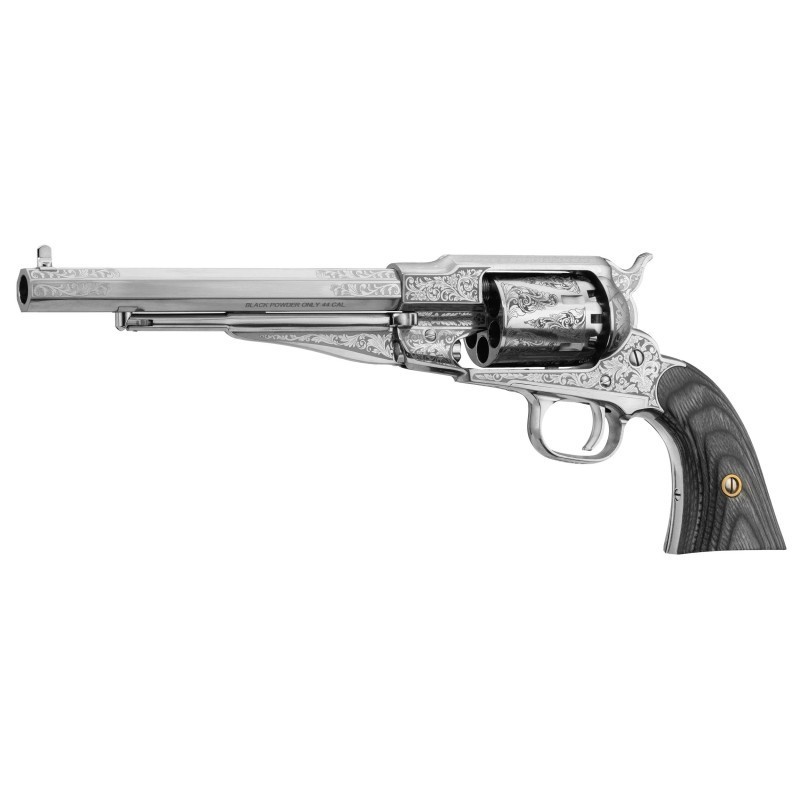 REPLIQUE 1858 REMINGTON LAITON NICKELE Cal: 44 PN - RBN44LE