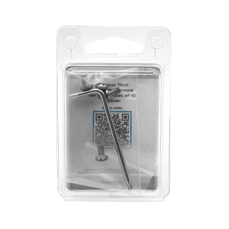 Eemann Tech Torx Grip Screws ( vis torx) for 1911 (Set of 4) - Silver