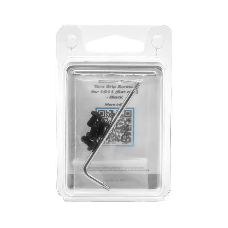 Eemann Tech Torx Grip Screws ( vis torx) for 1911 (Set of 4) - black