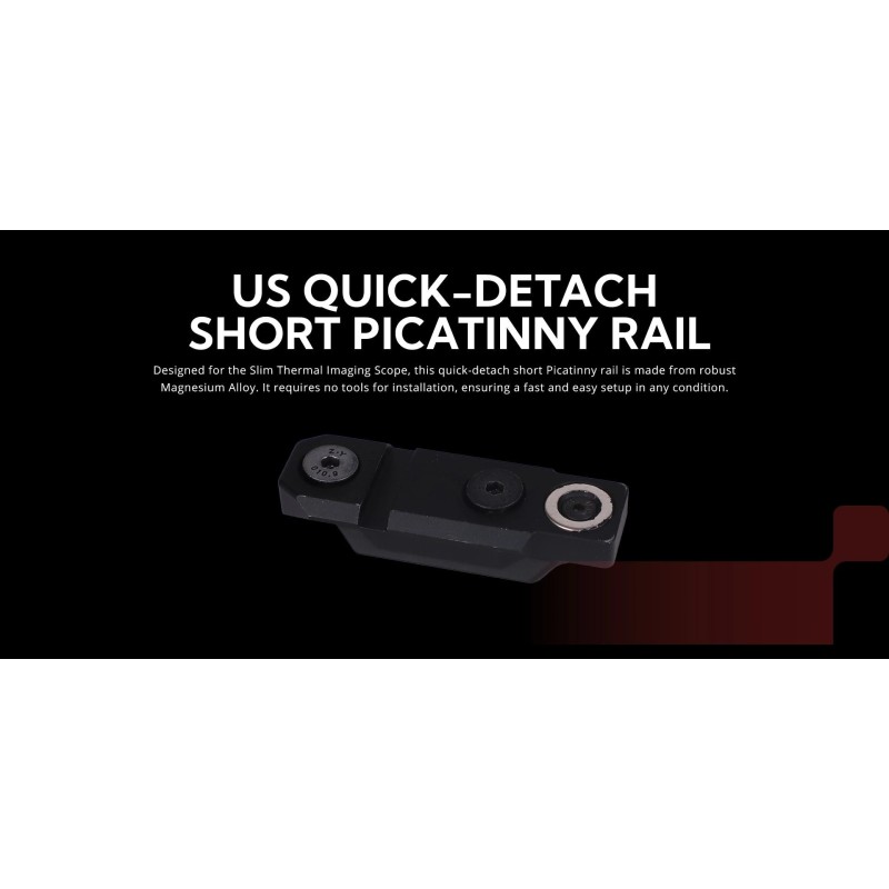 Rail Nocpix Slim à détachement rapide