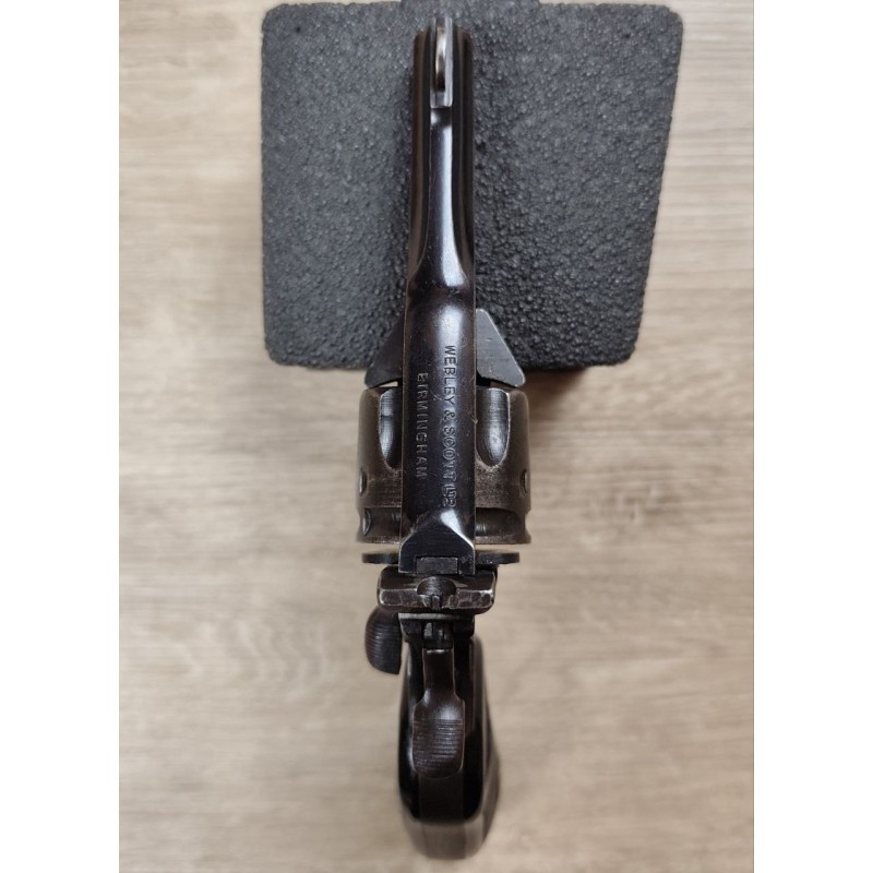 Revolver Webley Mk IV 3" War Finish .38 S&W occasion révisée et testée