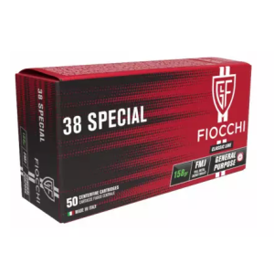 Cartouche Fiocchi LWC cal: 38 special - 148gr - boite de 50