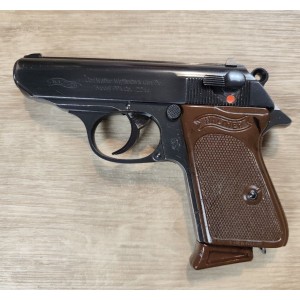 Pistolet Walther PPK .22 LR Ulm 73, administration Allemande, occasion
