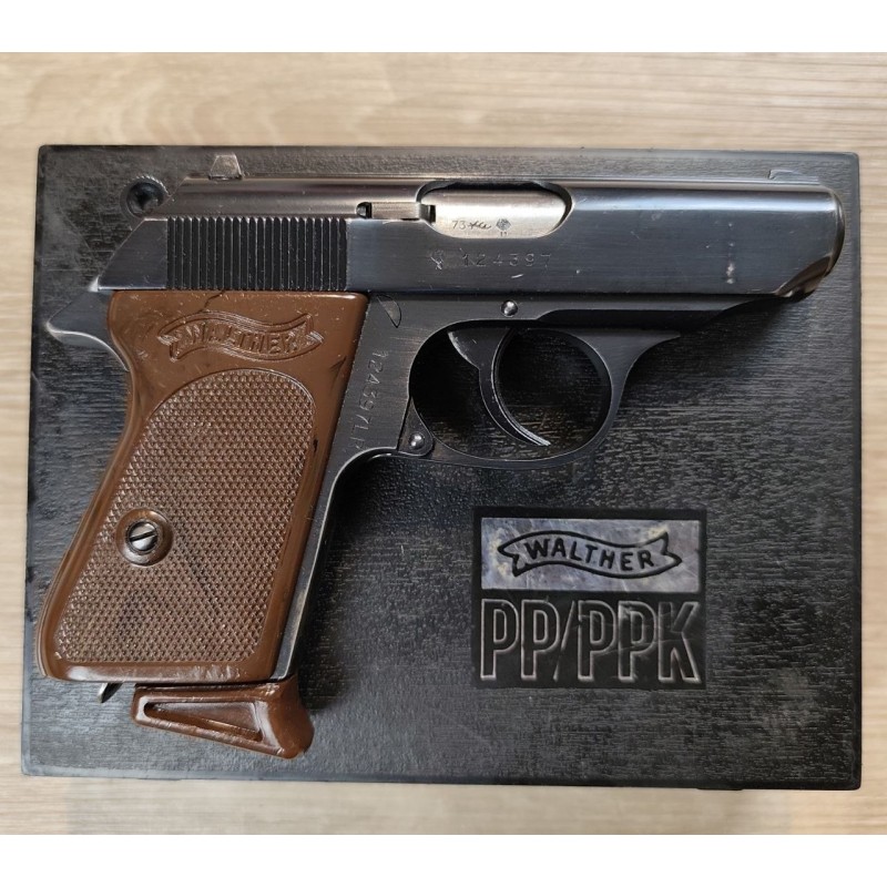 Pistolet Walther PPK .22 LR Ulm 73, administration Allemande, occasion