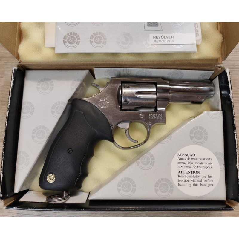 Revolver Taurus 82S Inox 38 Special canon 3" occasion révisée/testée