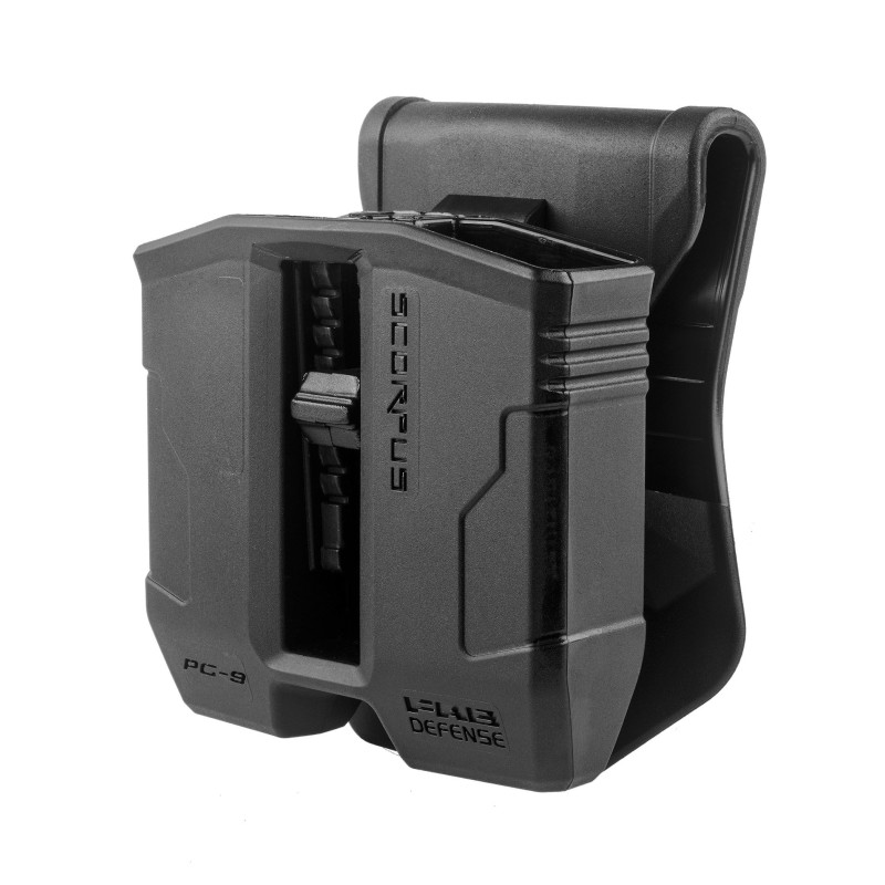 PORTE-CHARGEUR DOUBLE FAB-DEFENSE POUR GLOCK 17 PADDLE - NOIR