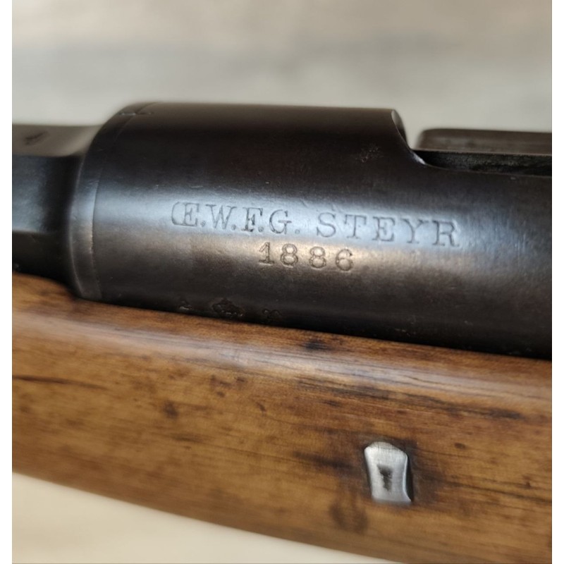 Carabine Steyr 1886 Kropatschek cal 8x60 R cat D - Occasion réviséé