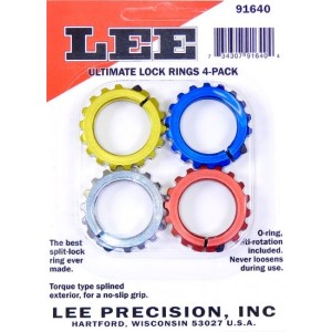LEE - ULTIMATE LOCK RING (bagues de blocage) 4 bagues