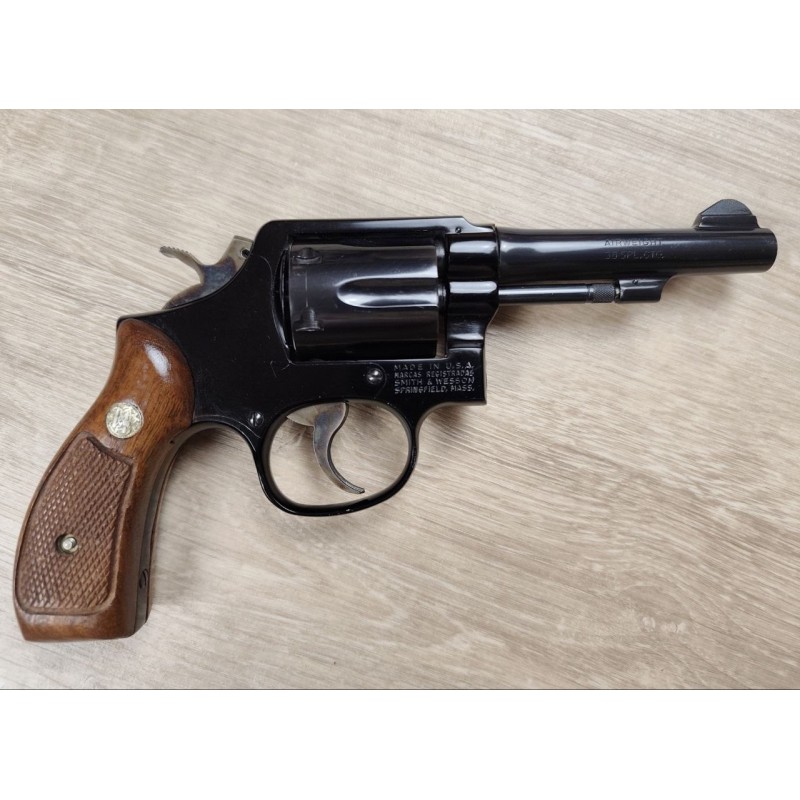 Revolver Smith & Wesson Model 12 Airweight 38 Special 4 pouces révisé