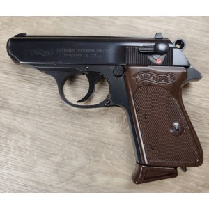 Pistolet Walther PPK .22 LR Ulm 1973 compact précis occasion révisée