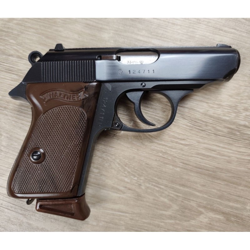 Pistolet Walther PPK .22 LR Ulm 1973 compact précis occasion révisée