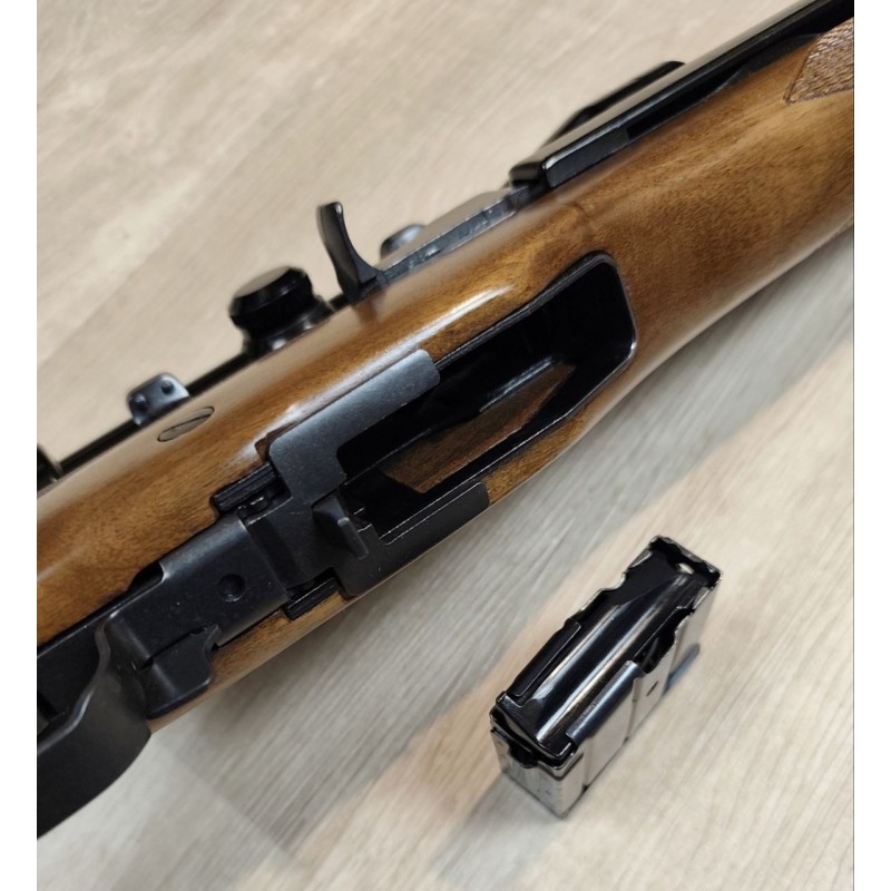 Carabine semi-auto Ruger Mini 14 222 Rem lunette 4x40 Occasion révisée