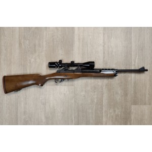 Carabine semi-auto Ruger Mini 14 222 Rem lunette 4x40 Occasion révisée