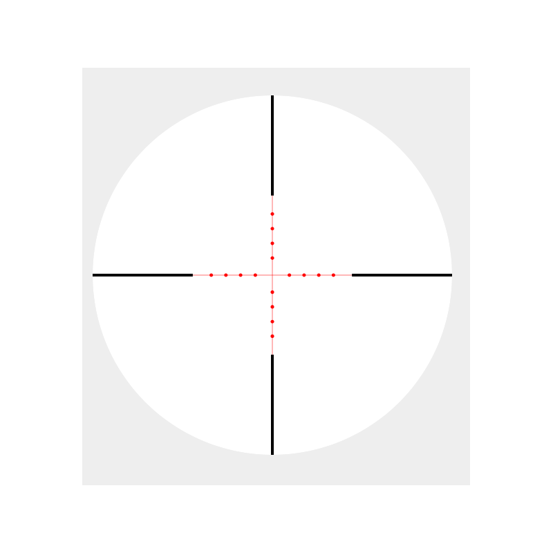 LUNETTE HAWKE VANTAGE IR - 3-9x40 Mil Dot Center - 14221