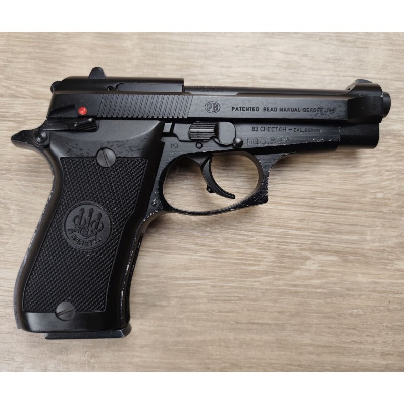 Beretta 83 calibre 9mm court (.380 ACP) avec mallette occasion révisée