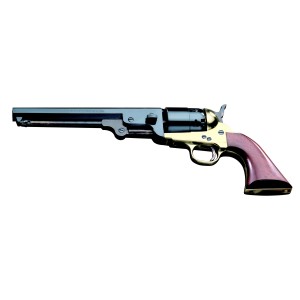 PIETTA REVOLVER COLT 1851 NAVY LAITON CAL: 36 POUDRE NOIRE REB36