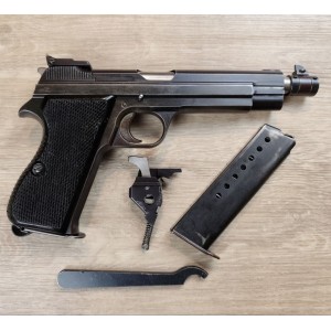 Pistolet SIG P210-5 9x19 tir sportif détente match 2 chargeurs