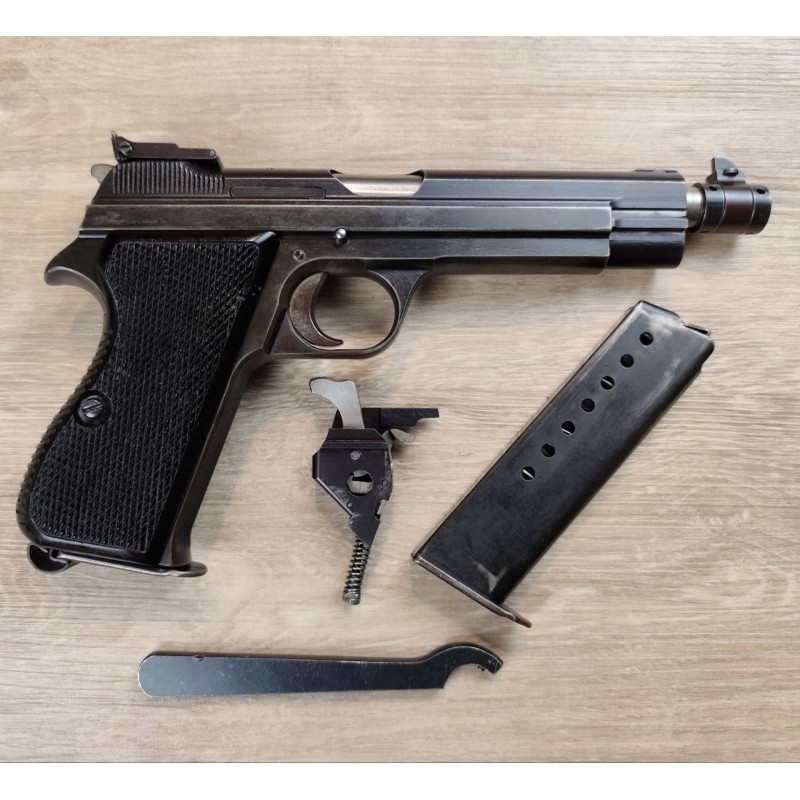 Pistolet SIG P210-5 9x19 tir sportif détente match 2 chargeurs