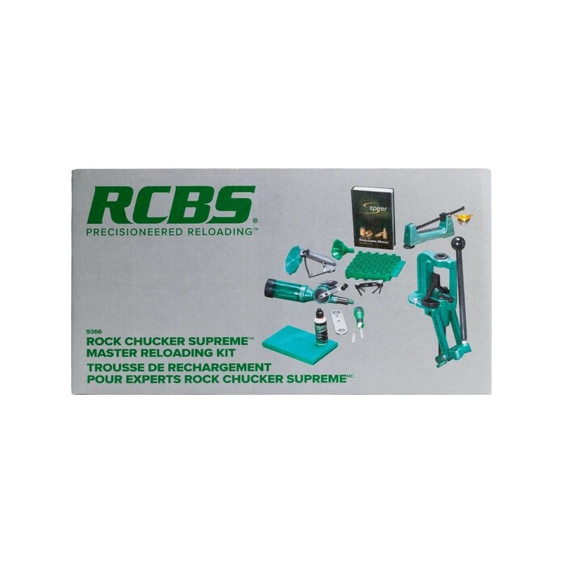 RCBS - KIT DE RECHARGEMENT ROCK CHUCKER SUPERME - 9366