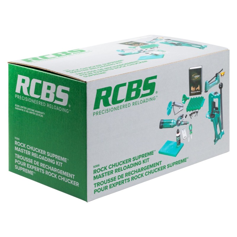 RCBS - KIT DE RECHARGEMENT ROCK CHUCKER SUPERME - 9366