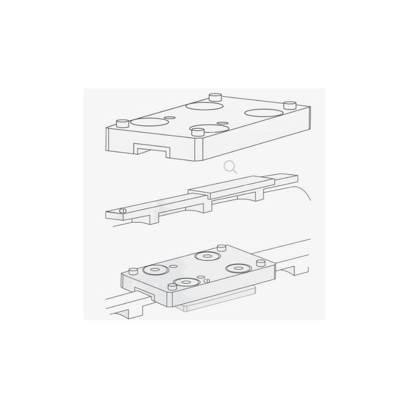 BURRIS - MONTAGE SPEEDBEAD POUR BANDE VENTILE DE FUSIL SUPERPOSE