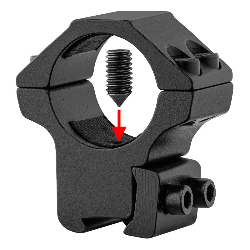 PAIRE DE COLLIERS RTI RAIL 11mm, DIAMÈTRE 1" (25,4mm) H:25mm medium
