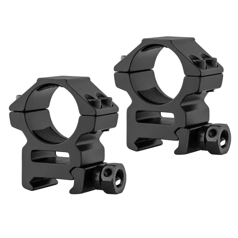 PAIRE DE COLLIERS RTI RAIL picatinny 21mm 1" (25,4mm) H: 25mm Medium