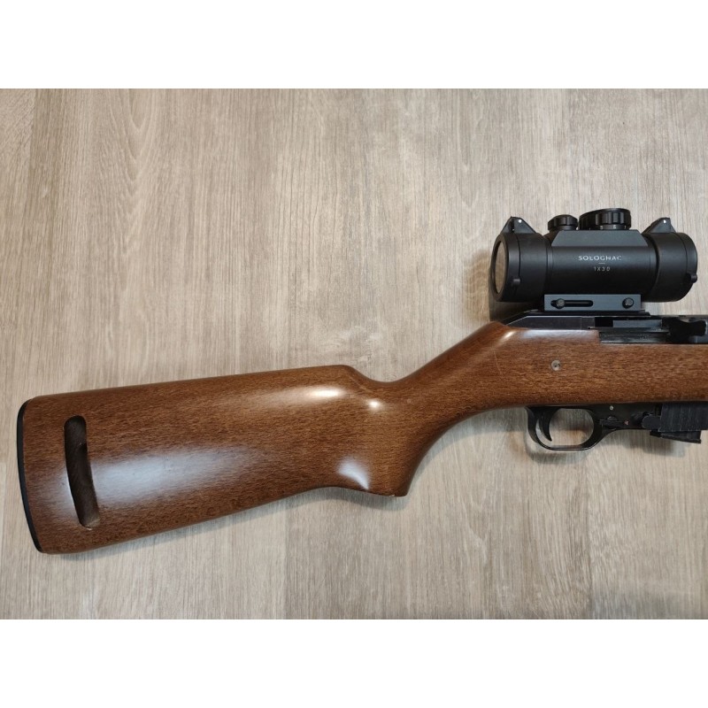 Carabine ERMA E M1 .22 LR Type USM1 – Point Rouge – Occasion révisée