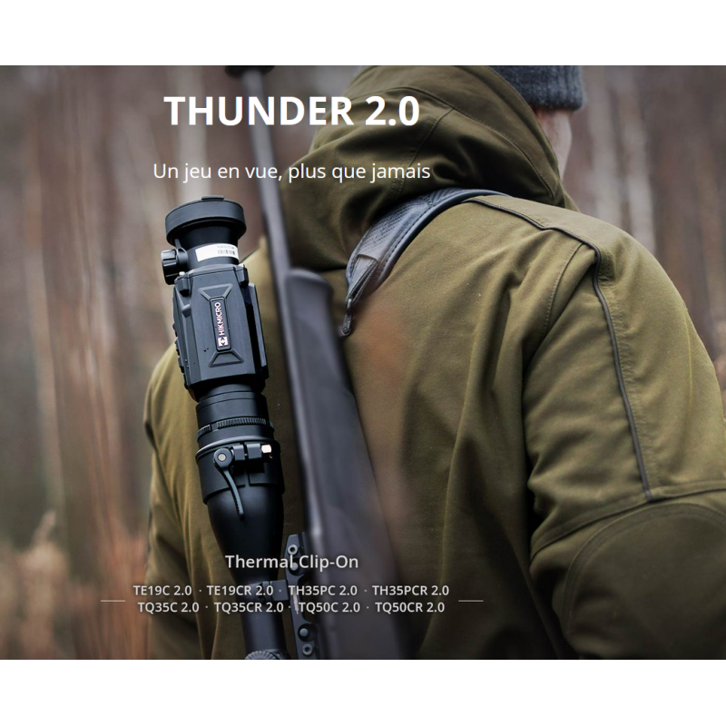 Clip-on à imagerie thermique (module de détection) HIKMICRO Thunder TE