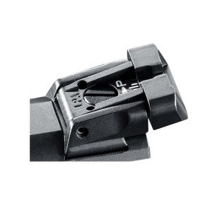 Hausse réglable LPA Walther Q5/Q4 noire