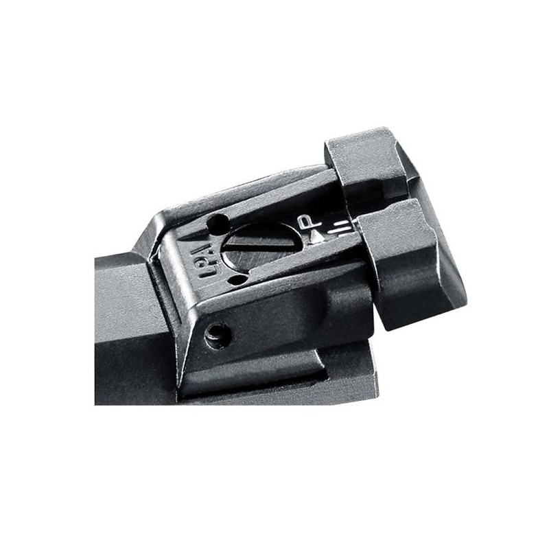 Hausse réglable LPA Walther Q5/Q4 noire