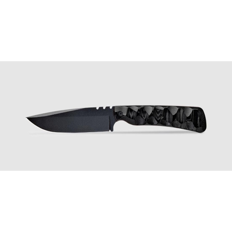 Couteau SKELET TOXIFIE Micarta noir