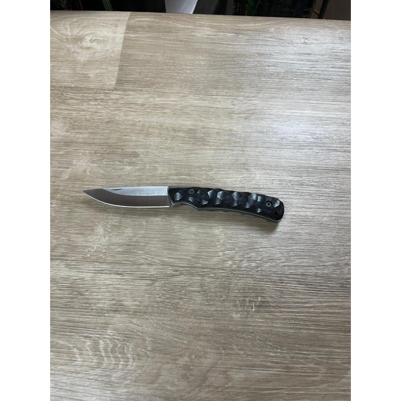 Couteau Wildsteer TROLL Pliant Brossé NOIR 18,6 cm