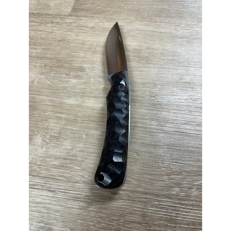Couteau Wildsteer TROLL Pliant Brossé NOIR 18,6 cm