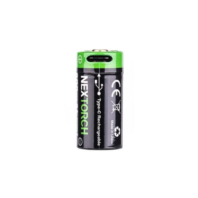 Batterie rechargeable 800 mAh USB-C Nextorch