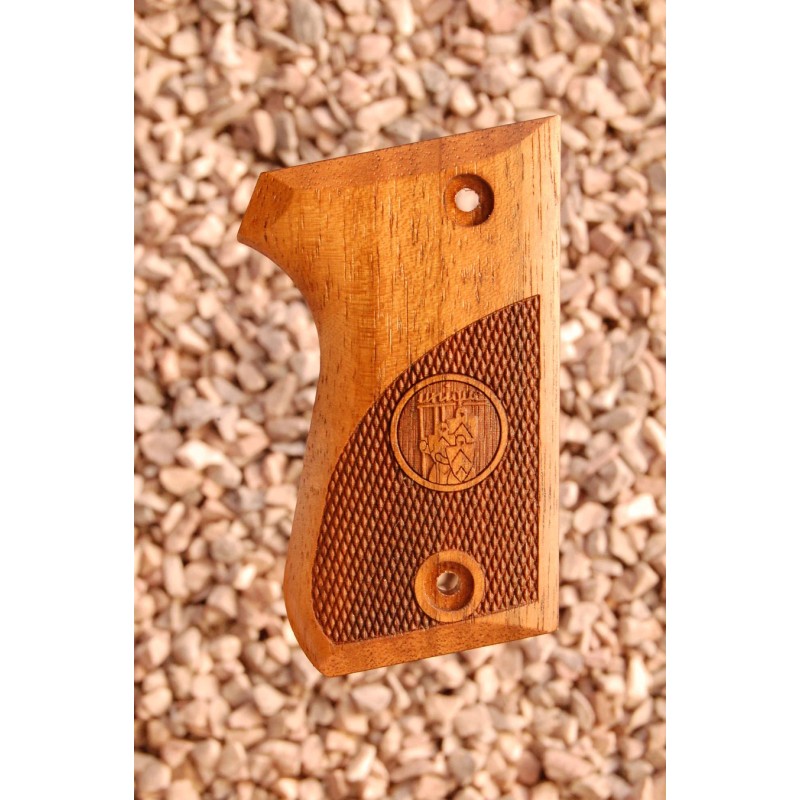 PLAQUETTES UNIQUE model L grips (partiellement en damier et logo)